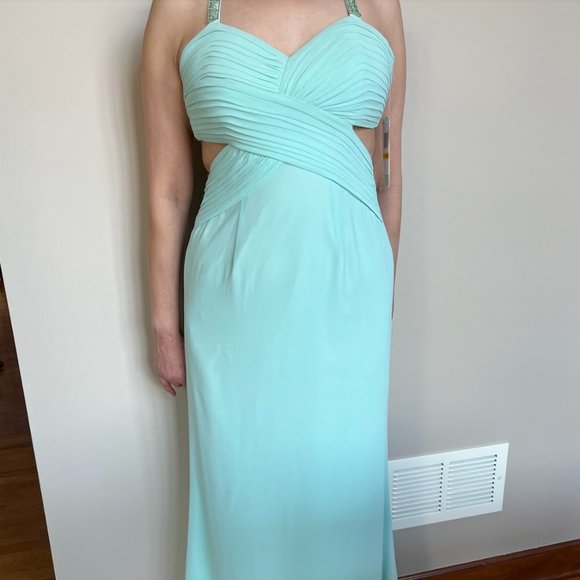 Gianni Bini Mint Green Prom Dress w/Tags (Size M) - Picture 1 of 5